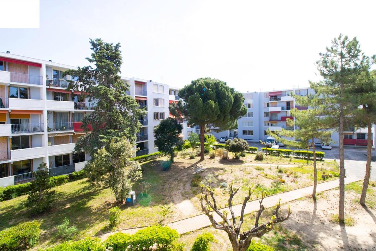 005- Appartement 6 Chambres, Tramway, Parking,Clim Montpellier Zewnętrze zdjęcie