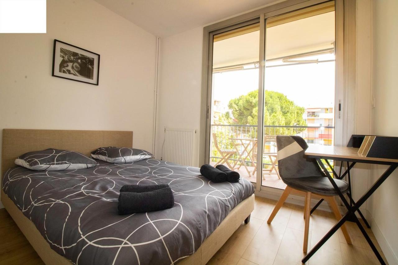 005- Appartement 6 Chambres, Tramway, Parking,Clim Montpellier Zewnętrze zdjęcie